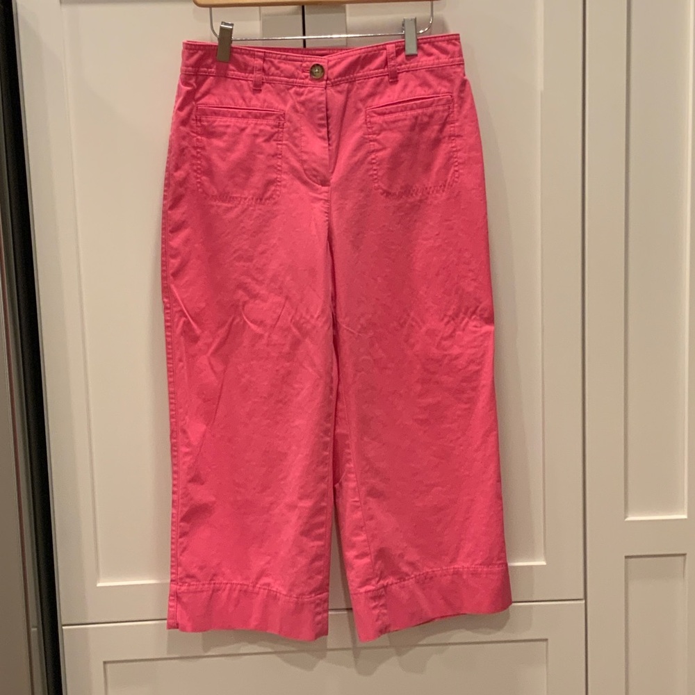 Talbots Pink Cropped Pants